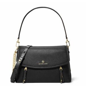 NWT Michael Kors Brooklyn Medium Convertible Leather Shoulder Bag